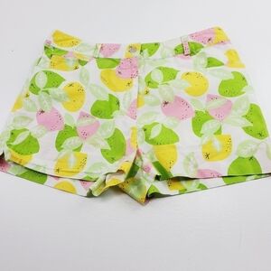 Lilly Pulitzer Pink and Green Patterned Shorts